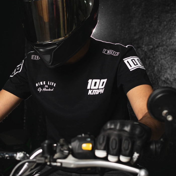 Hundred Patches | T-Shirt | Black - Image 2 | KIBI SPORTS