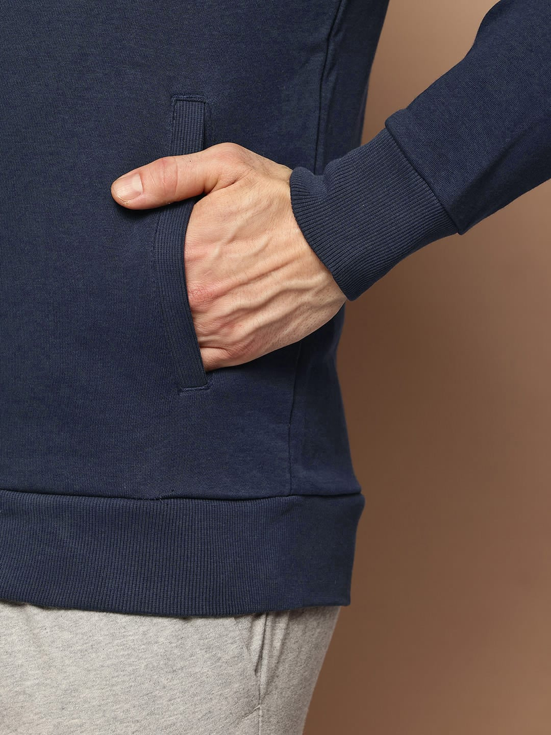 Alcis Men Navy Hoody
