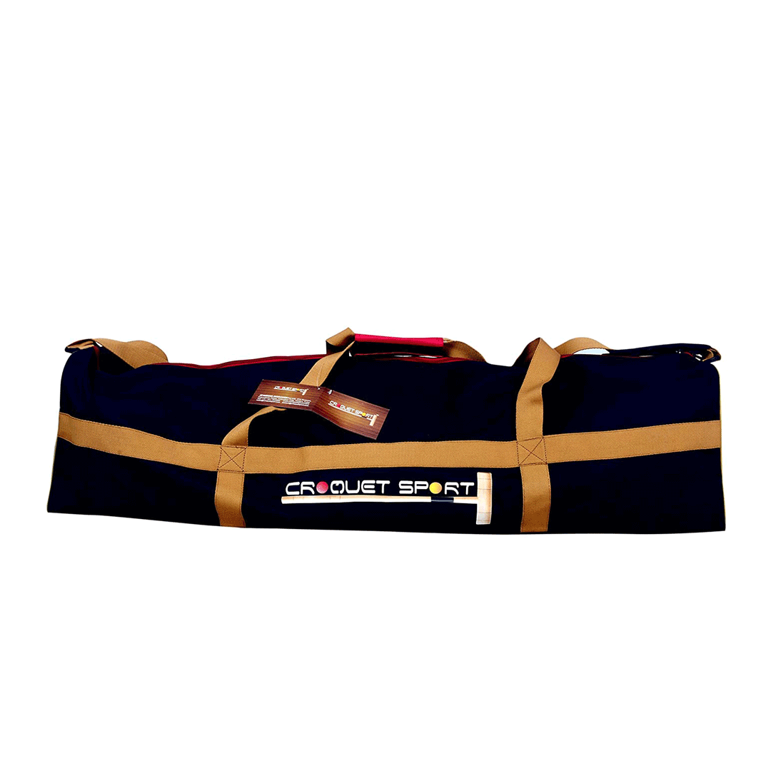 Synco Croquet Sport Gold Croquet Set 4 Player,Professional Set with Croquet Balls and acessories (38inch) for Adult, Perfect for Lawn, Backyard, Parks and Gardens for Fun and Professional Games.