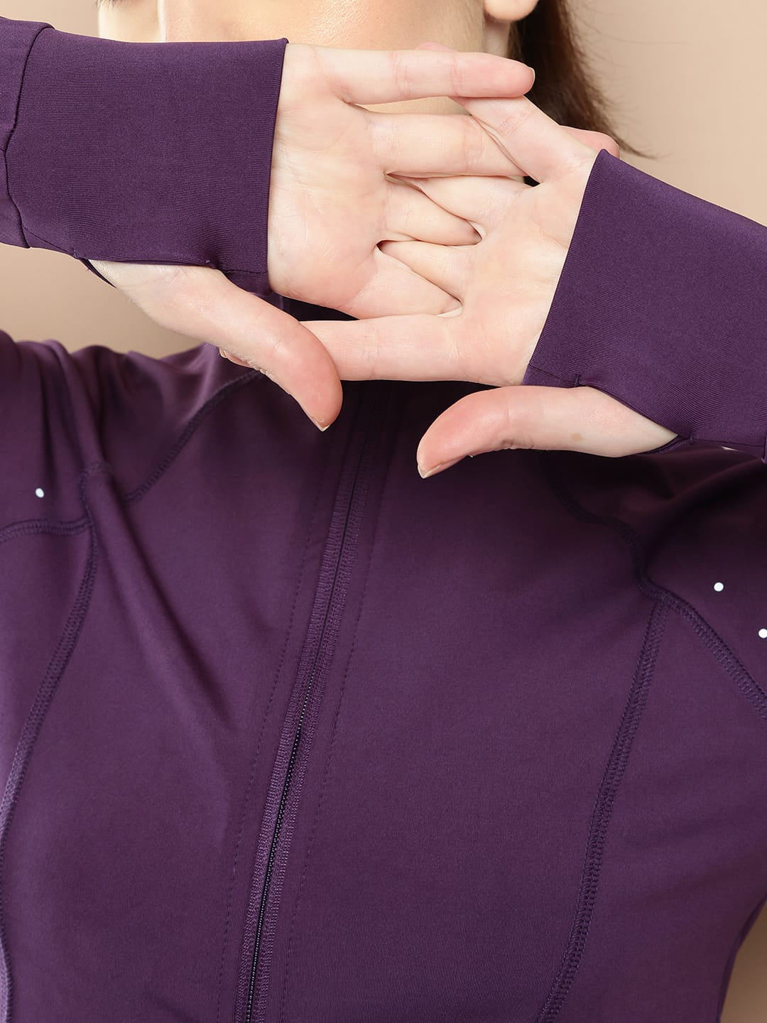 Purple Curve Luxe Jacket
