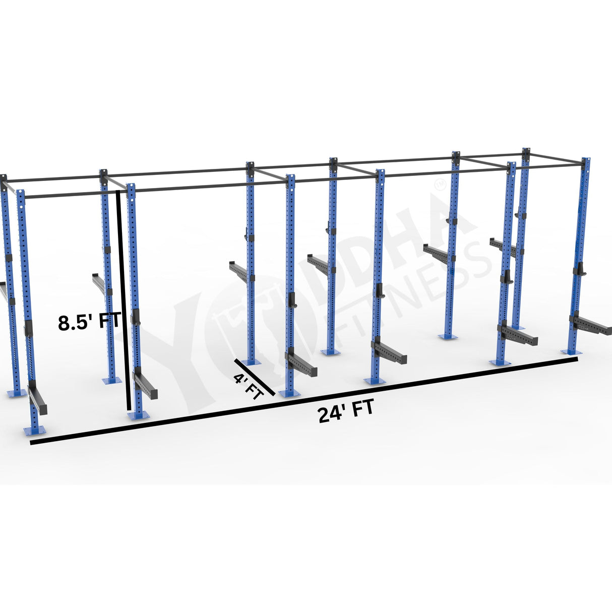 Freestanding CrossFit Rig - 24 Ft