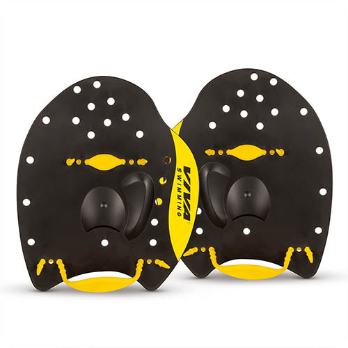 Viva Swimming HP-15 Premium Quality Hand Paddles Gloves with Adjustable Straps Water Sport Tools for Professional Swim Training Fins|Fitness Workout Gear|for Kids Men Women Children
