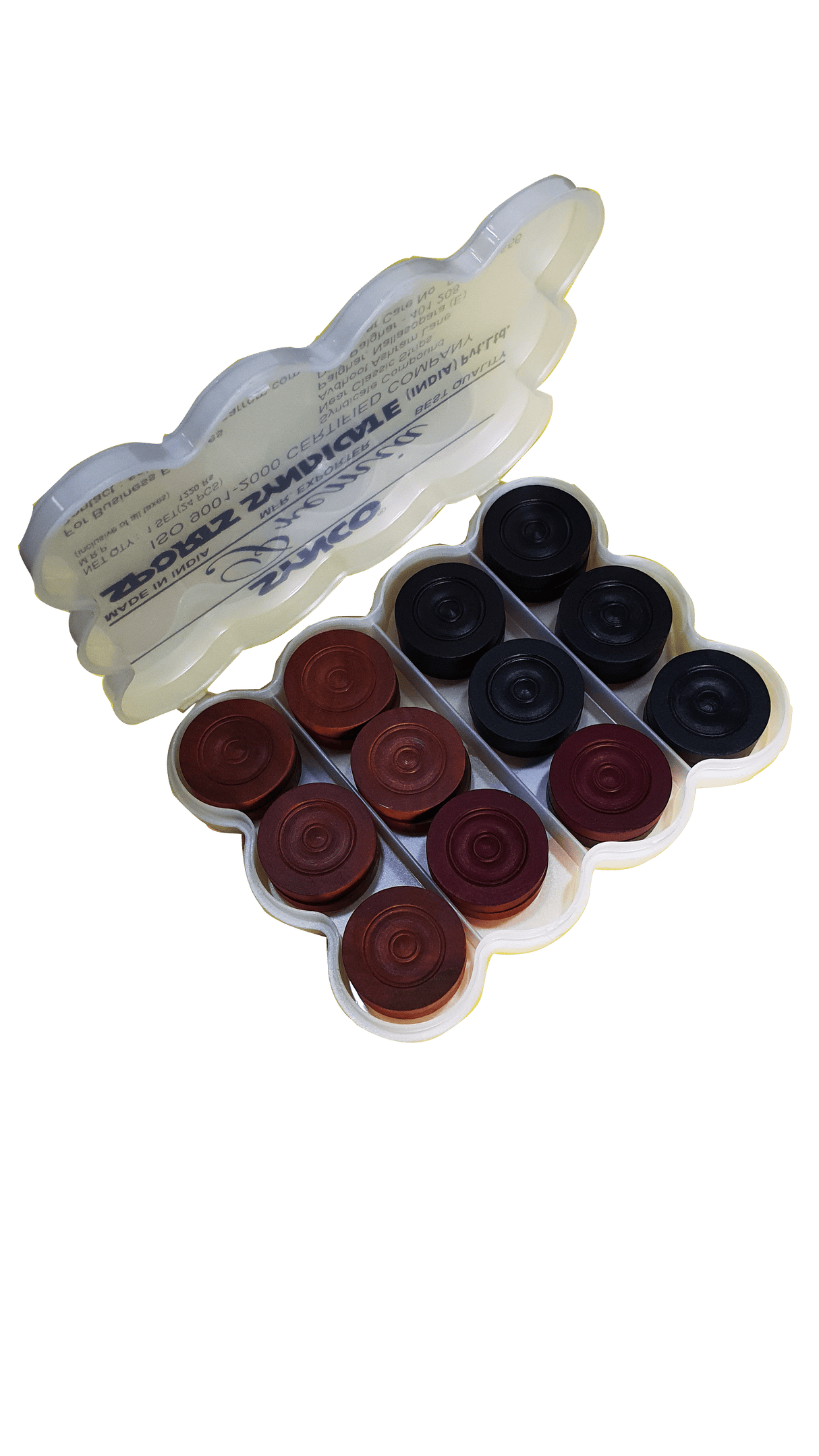 Synco Premia Carrom Board Coins in PVC Box