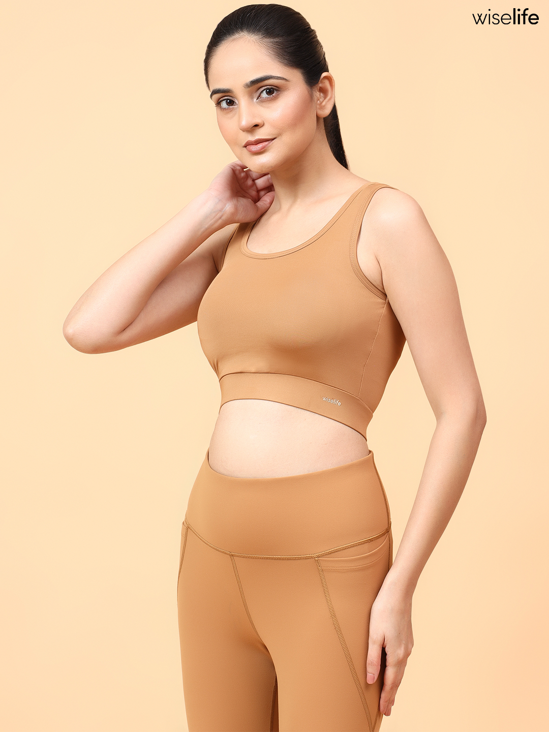 Active Classic Bra (Brown)