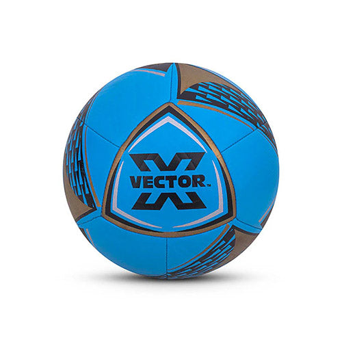 Vector X THRILL 16 Panel EMBOSSED TPU + SR Bladder Machine Stitched Ball|Ideal For Ground, Grass, & Artificial Turf Surface|Match|Training|Practice Soccer Football For Men, Adult, Boys above 15+ Age Size 5
