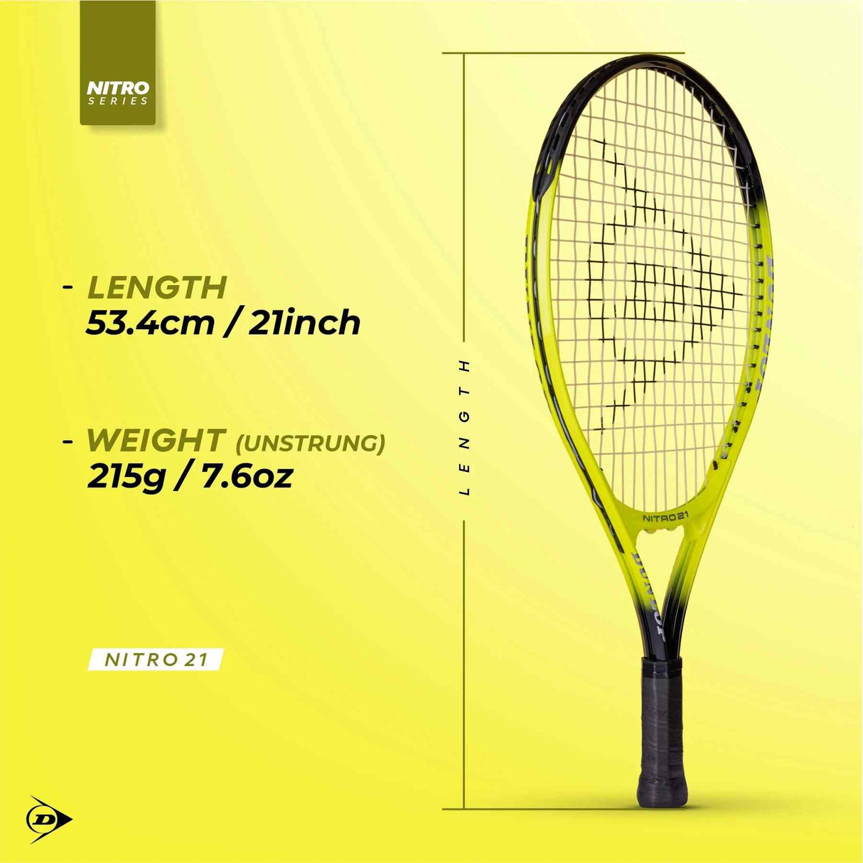 Dunlop Nitro Tennis Racket