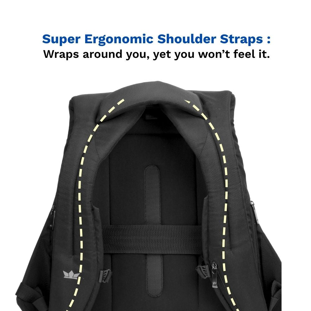 Ghost X Claw : Hard Shell Anti-Theft 25 Liters laptop Backpack with Water-Resistant Fabric