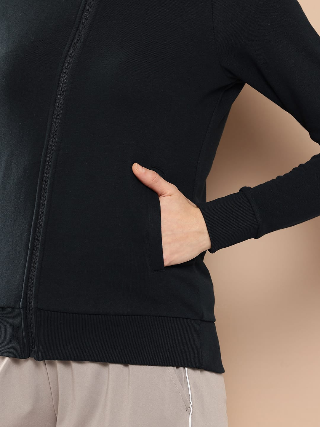 NAVY EASEWEAR ALL-DAY JACKET