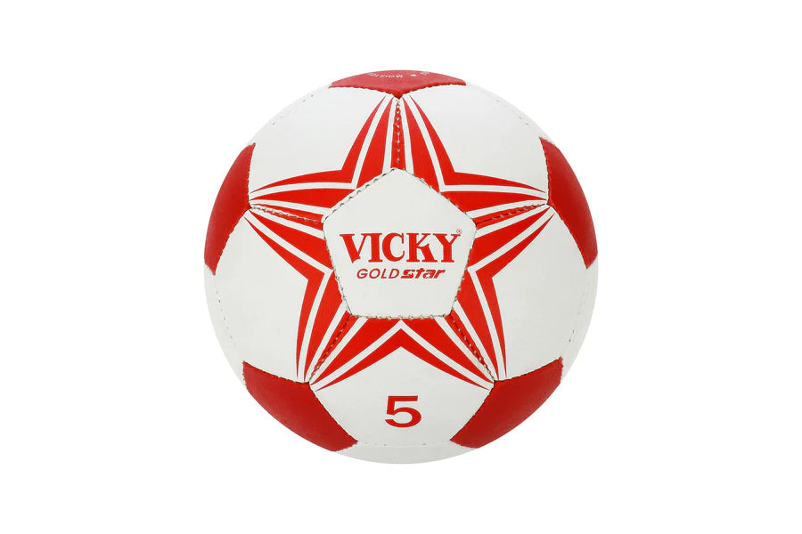 Vicky Gold Star Size 5 Football | Kibi Sports