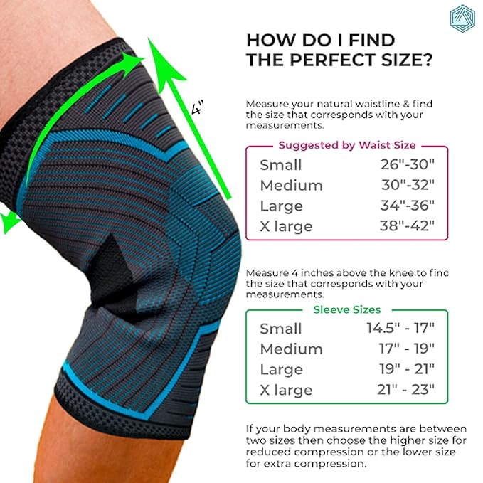 Boldfit Neoprene Knee Support For Men Knee Sleeves | Kibi Sports Boldfit