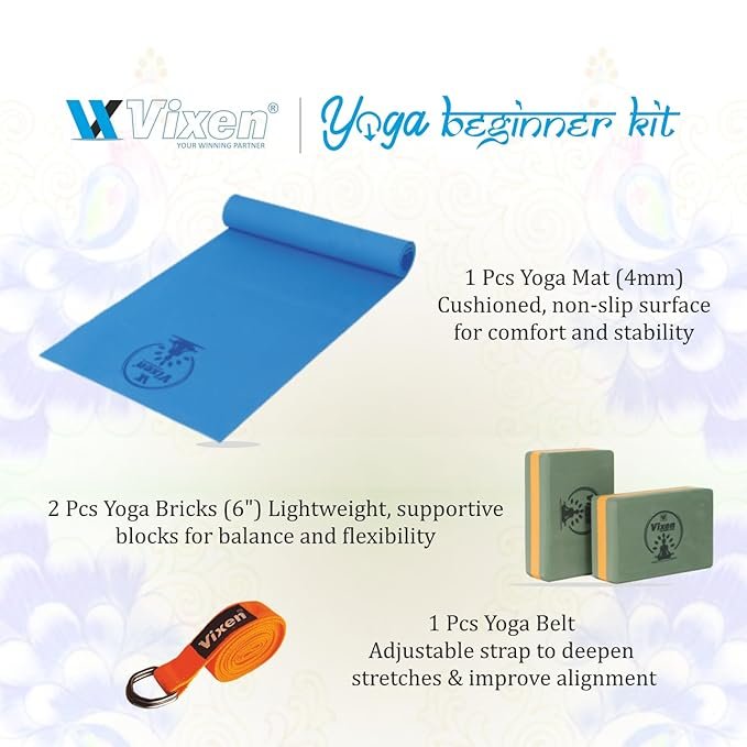 VIXEN YOGA BEGINNER KIT DIVYOG Ꝏ