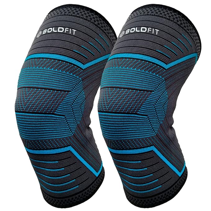 Boldfit Neoprene Knee Support For Men Knee Sleeves | Kibi Sports Boldfit