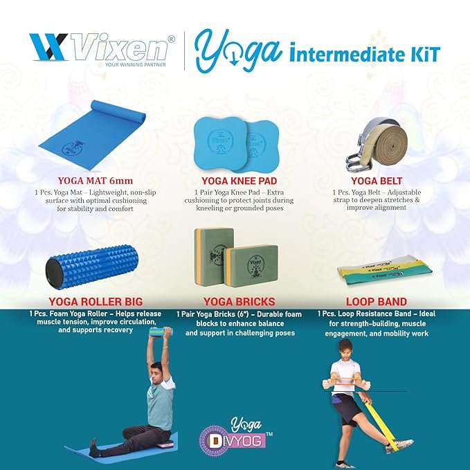 VIXEN YOGA INTERMEDIATE KIT DIVYOG