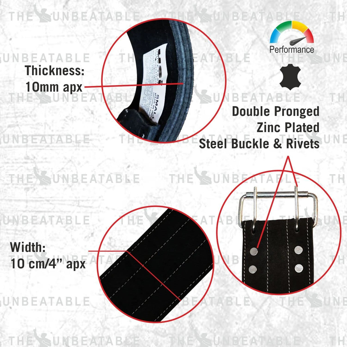 Power Lifting Belt Heavy ‰ÛÒ 790PLH
