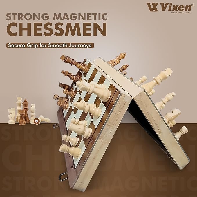 VIXEN CHESS BOARD AYWA MAGNETIC FOLDABLE