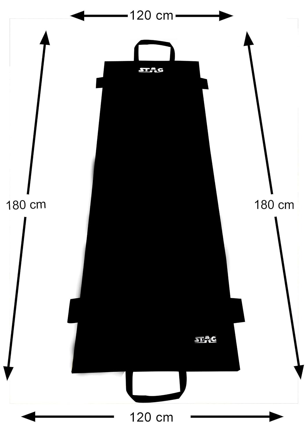 STAG GLOBAL 20 mm Yoga & Exercise Mat | 4-Fold Portable | Durable | Non-Slip Design | Anti-Slip