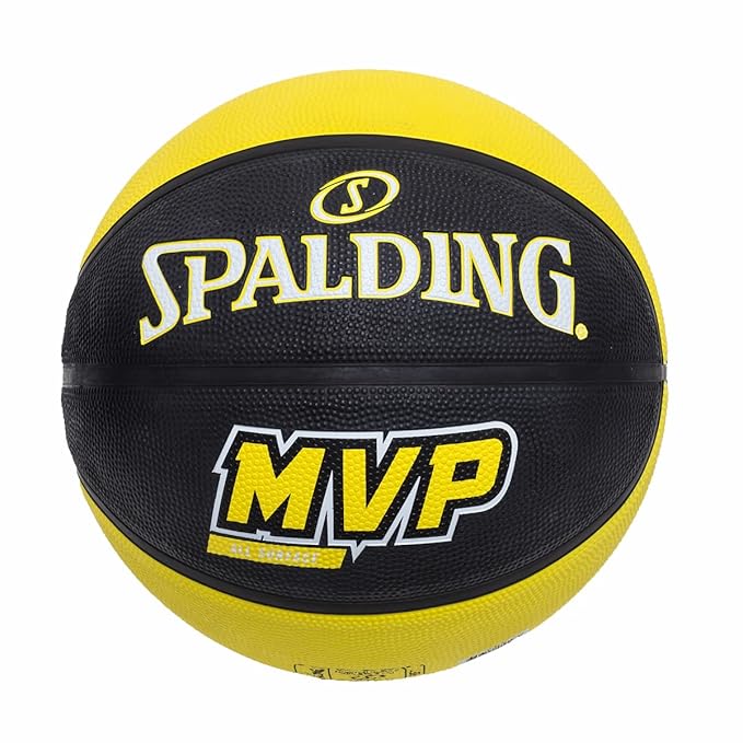 Spalding MVP Yellow/BLK All Surface Basket Ball| Kibi Sports Spalding
