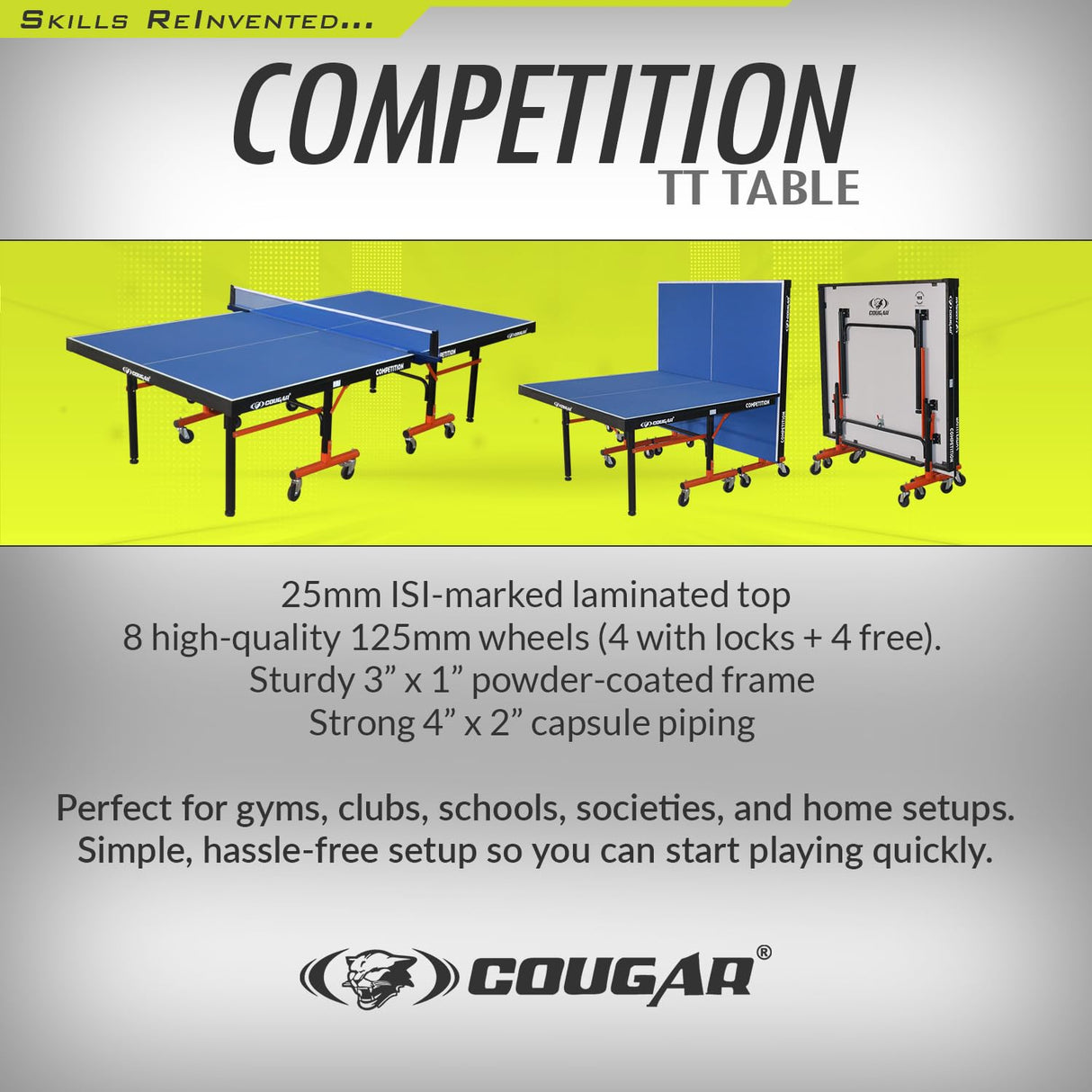 COMPETITION TT TABLE