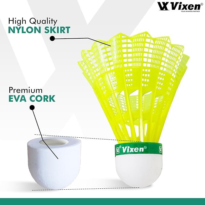 VIXEN SHUTTLECOCK SILVER