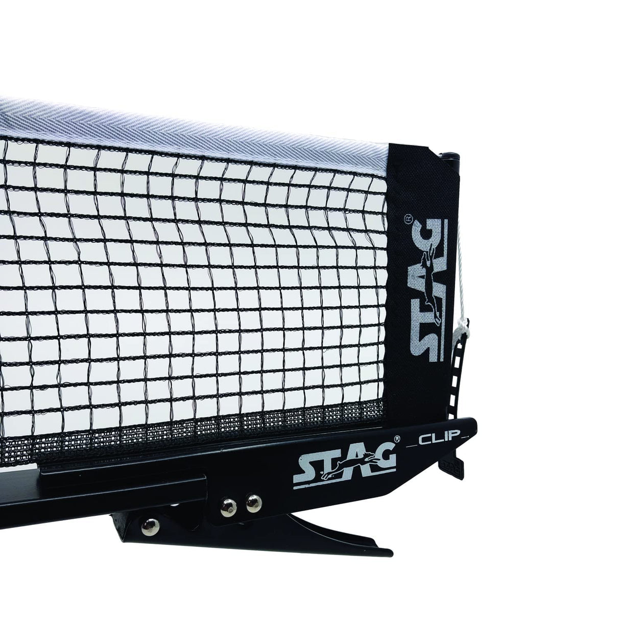 STAG GLOBAL Clip Table Tennis Net and Post – Durable Cotton Net with Post Set, Easy Setup & Strong Grip