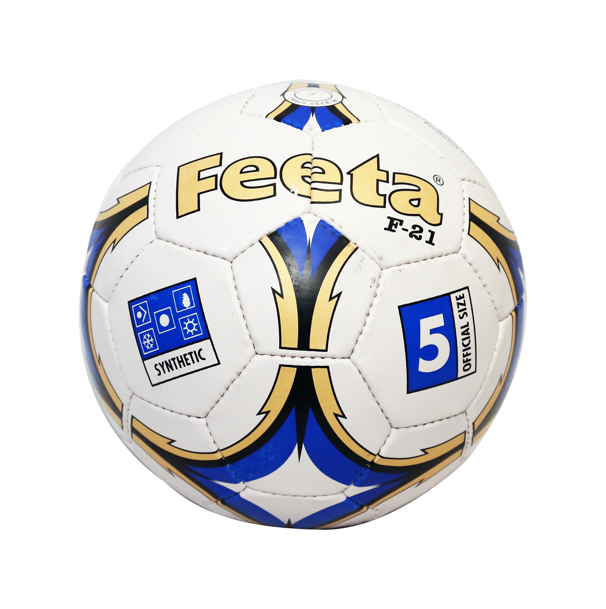 Fenta Unisex F21 Football (White & Blue)