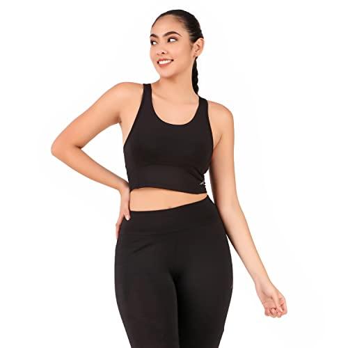 Vector X OSB-279 Women's Yoga Stretchable Sports Bra and Full Length Tights set