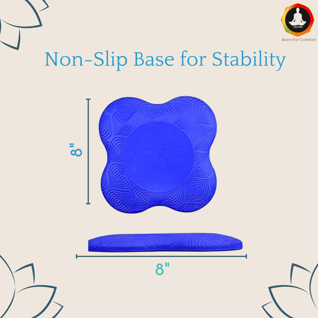 Vedam Yoga Knee Pad (Blue set of 2 pcs)