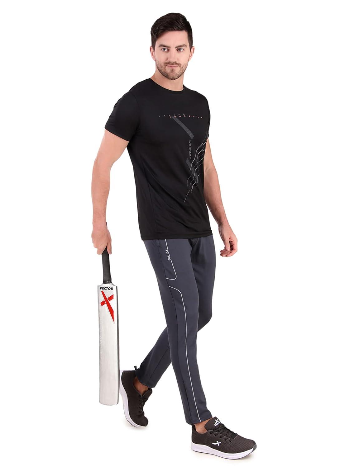 VECTOR X OML-264 Men Solid Slim-Fit Track Pant