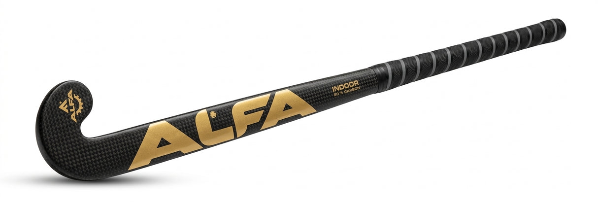 Alfa Indoor Stick i-50 Indoor Hockey Stick - angle