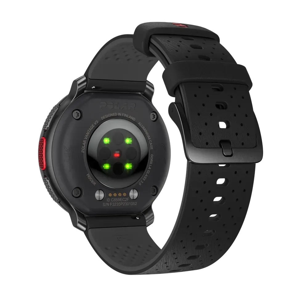 POLAR WATCH Vantage V3 Premium Night Black Multisport Smartwatch