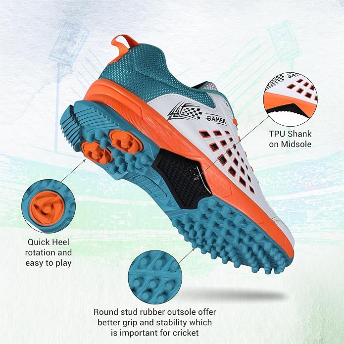 AIVIN Gamer Cricket Shoes