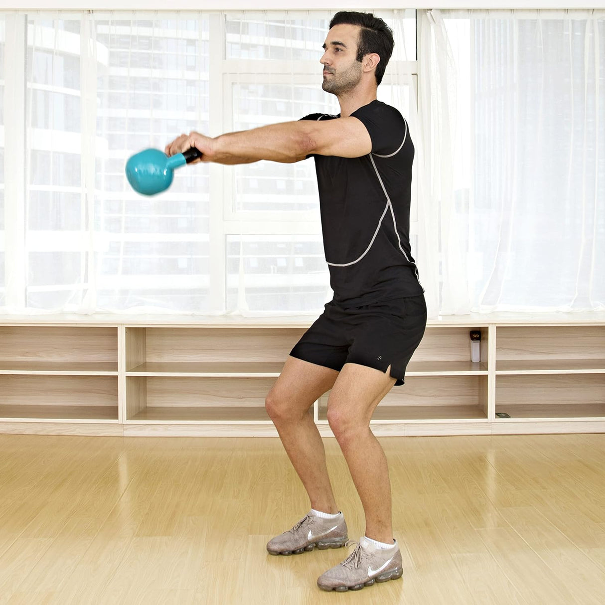 KAKSS Vinyl Coated Kettlebell (Proudly Made In India)