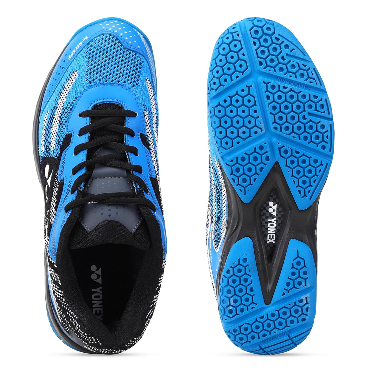 YONEX V200-I Badminton Men Shoe (Hyper Royal Slate Black)
