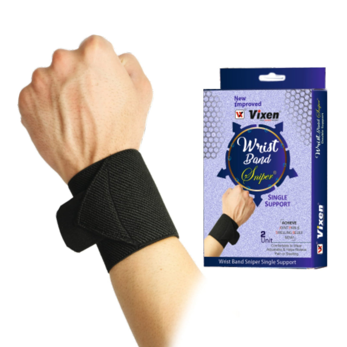 VIXEN WRIST BAND SNIPER SINGLE SUPPORT