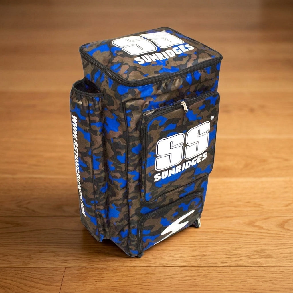 SS CAMO (DUFFLE) BLUE Cricket Kit Bag | KIBI Sports - bg-swap