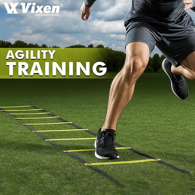 VIXEN AGILITY LADDER WIDE – FLAT & ADJUSTABLE (SINGLE)