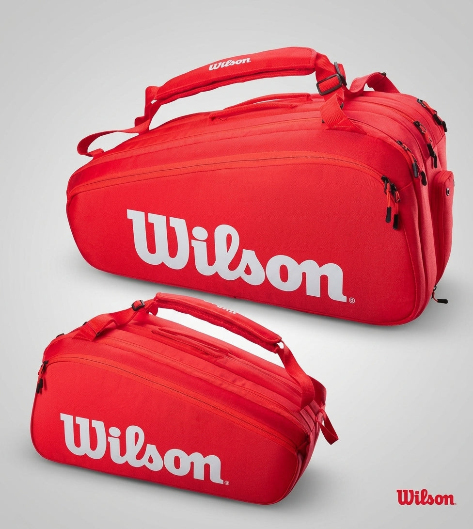 Wilson Super Tour 15 Pk Bag Red - bg-swap