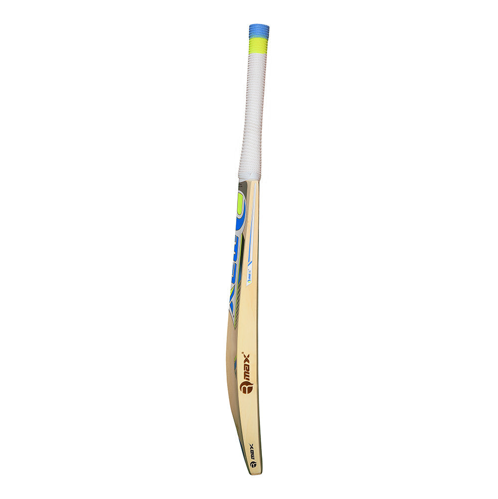RMax Kashmir Willow Thunder Leather & Tennis Ball Cricket Bat with Bat Cover | Kibi Sports R-Max
