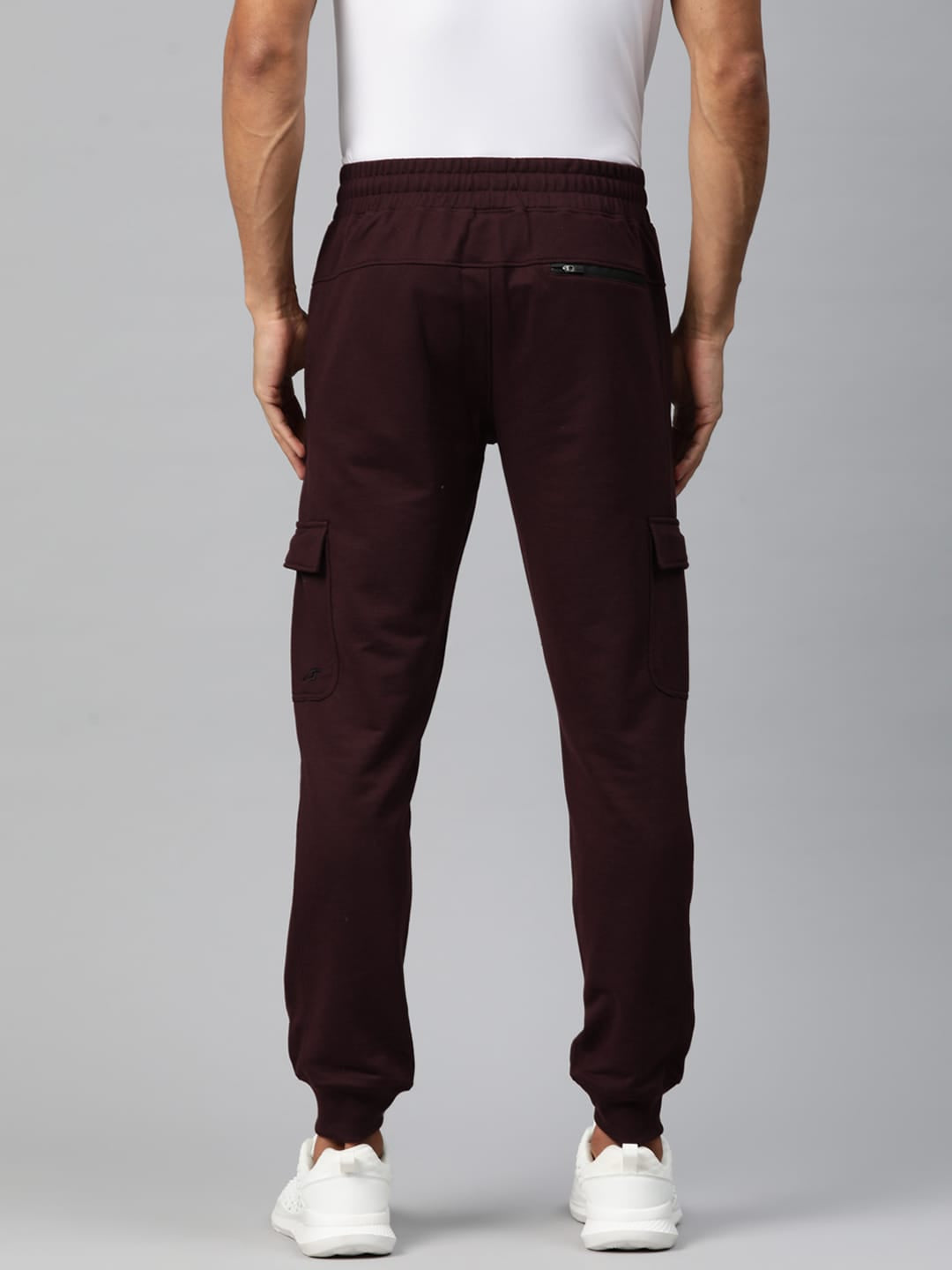 Alcis Men Black Navigator Airport Cargo Jogger