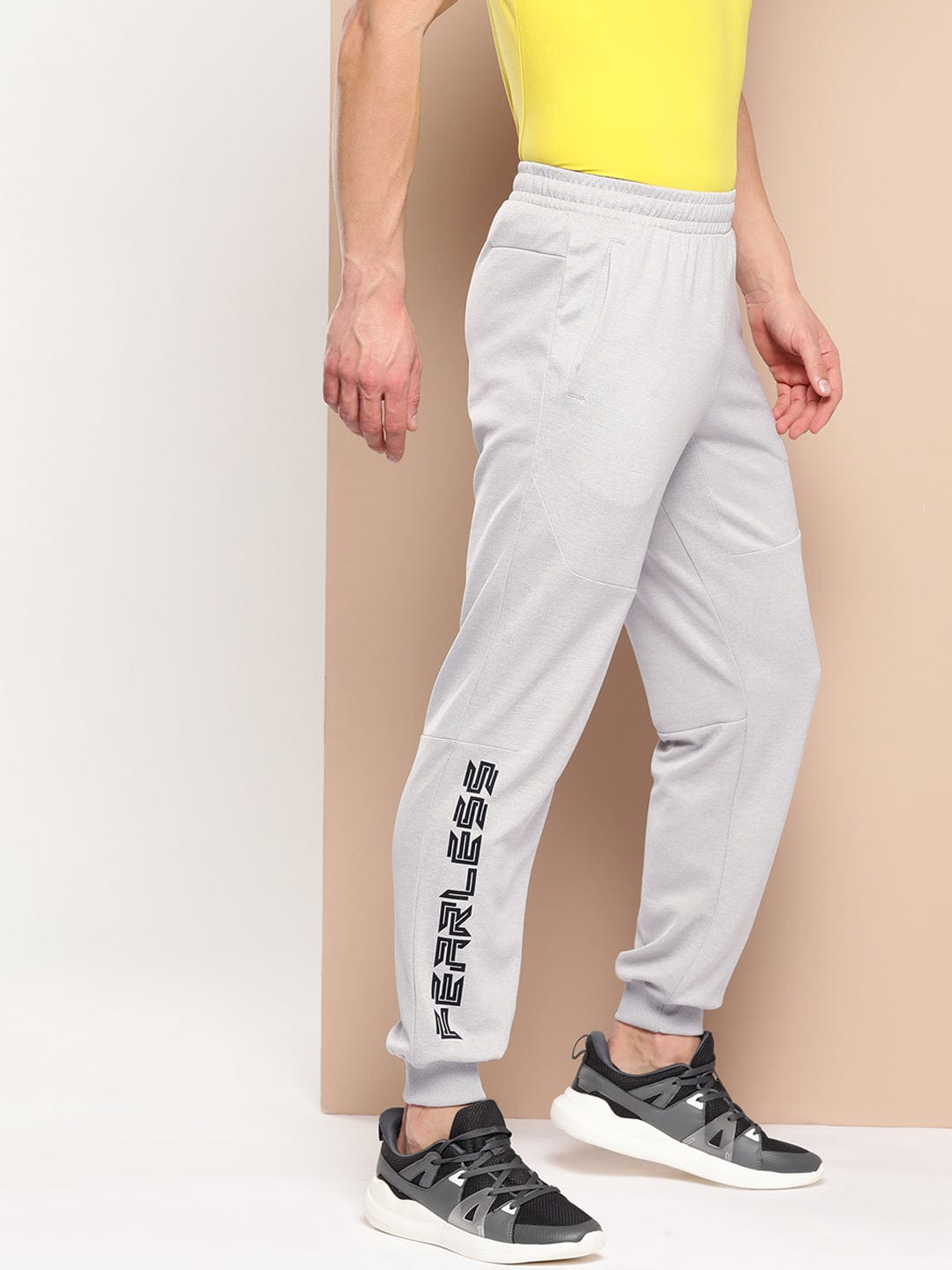 Alcis Men Typography Printed Joggers