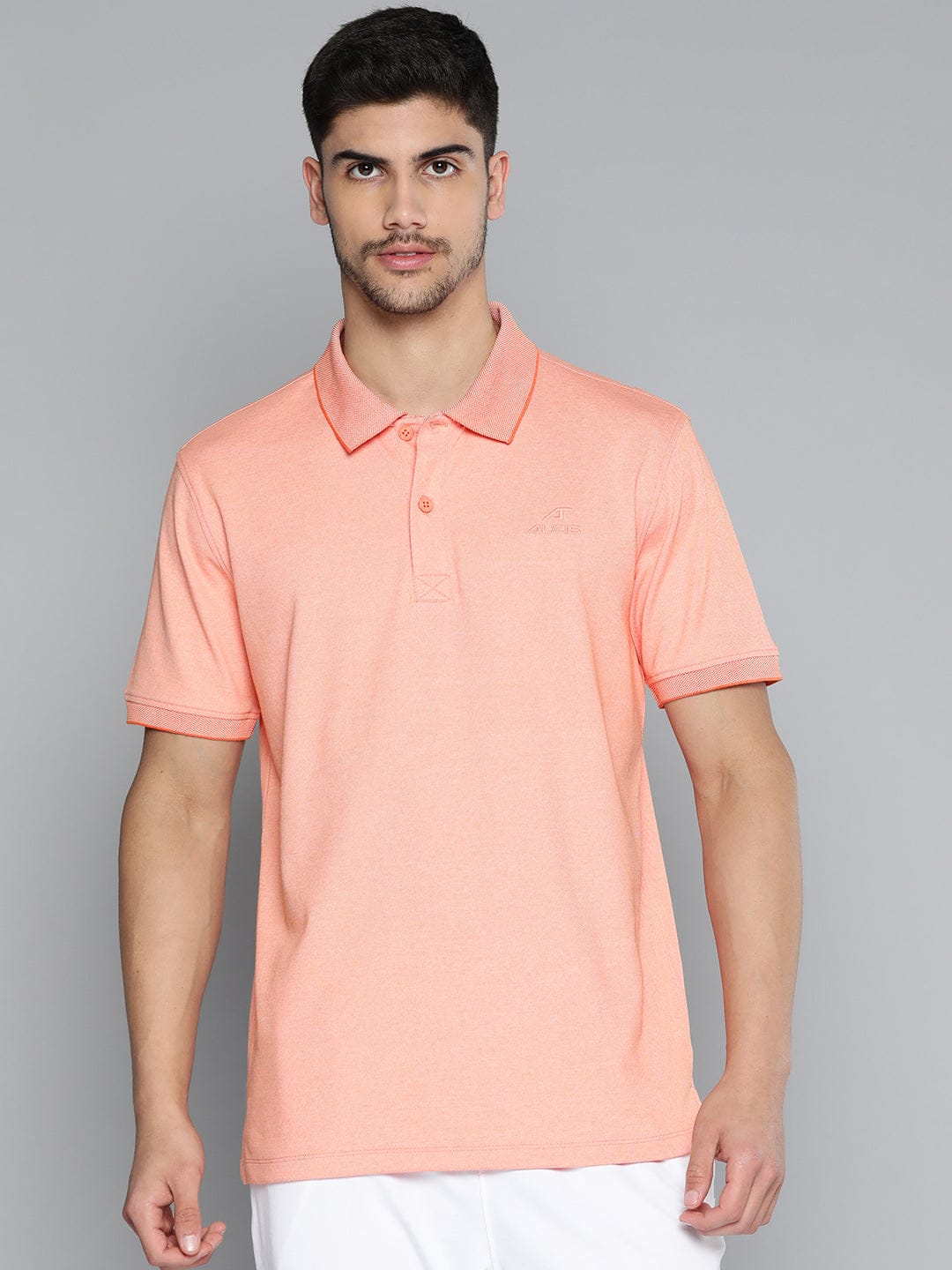 Alcis Men Anti Static Slim Fit Sports Polo