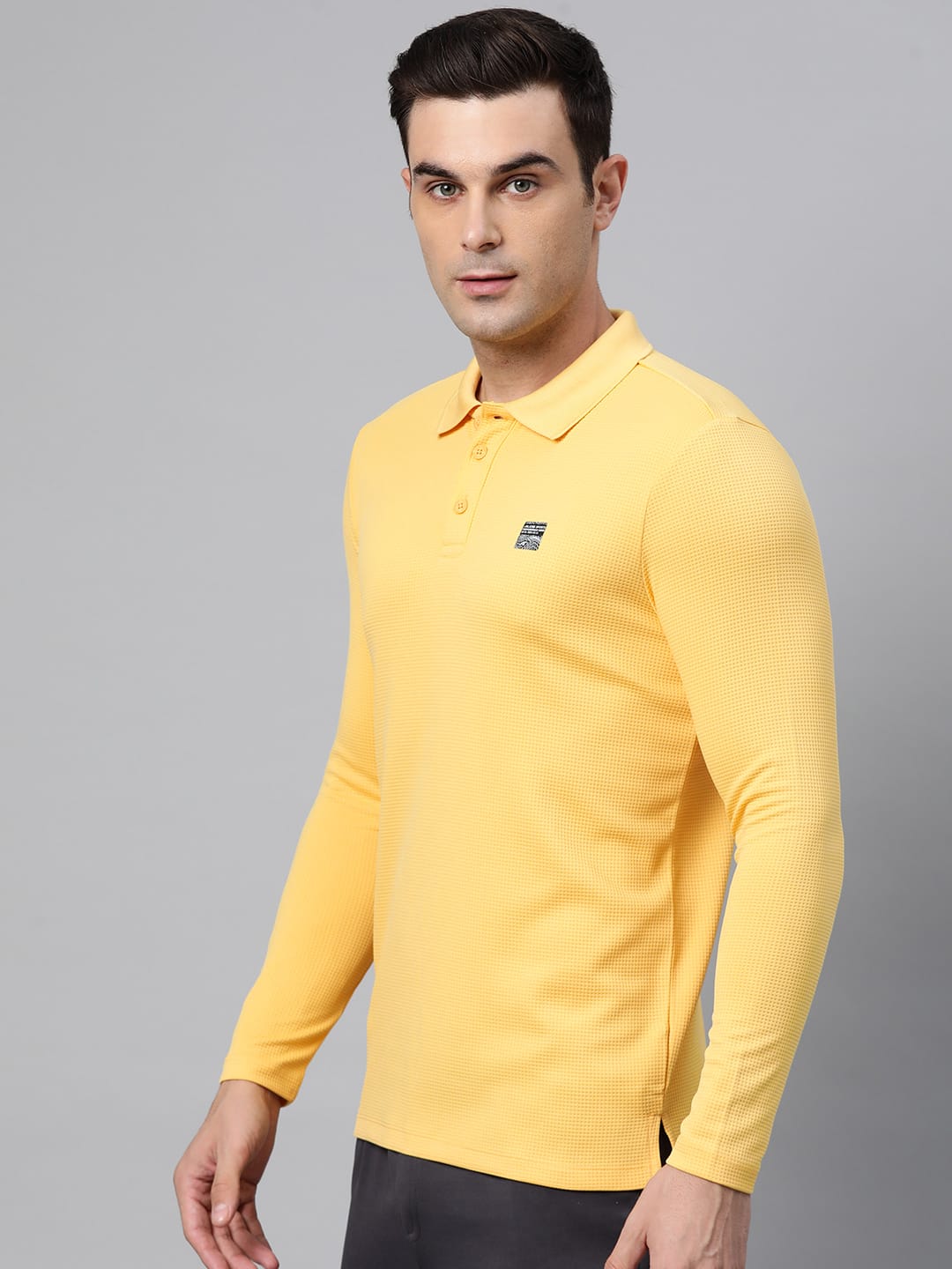 Alcis Men Polo Collar Anti Static Slim Fit Polo