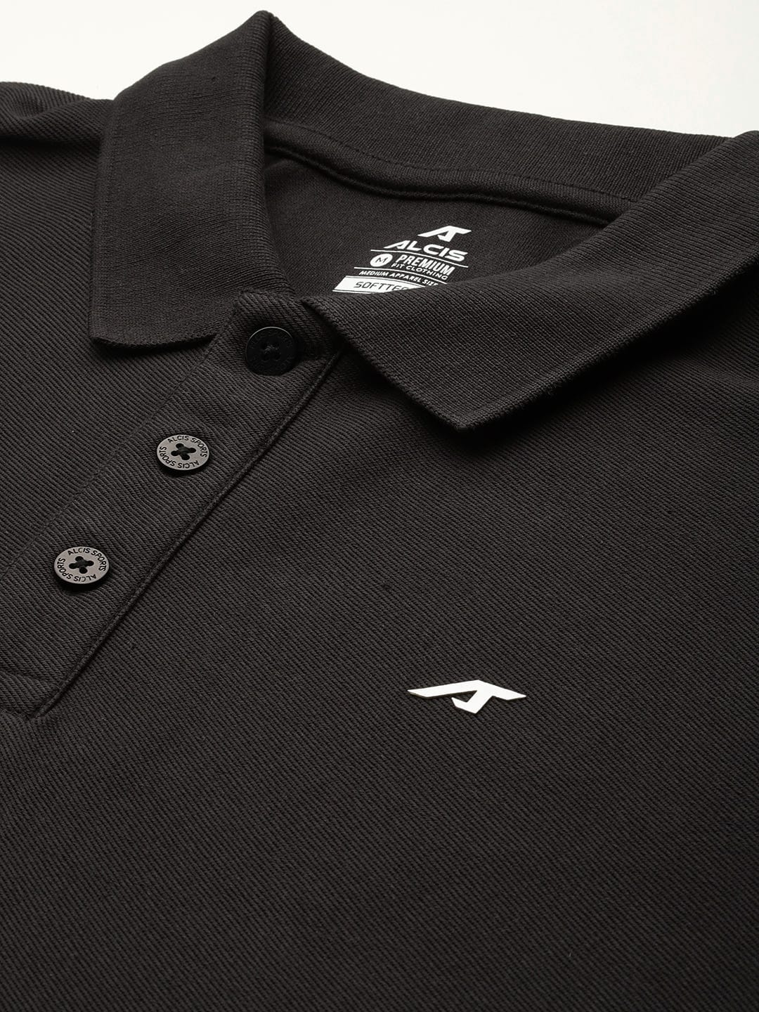 Graphical Panel Polo T-Shirt