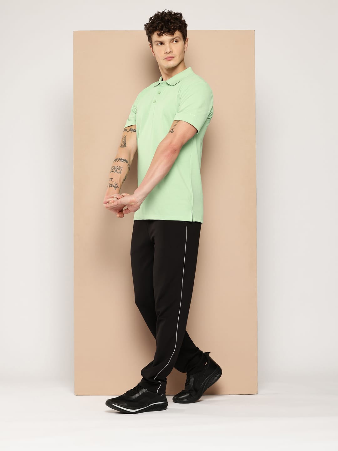 Alcis Men Green Ease Polo