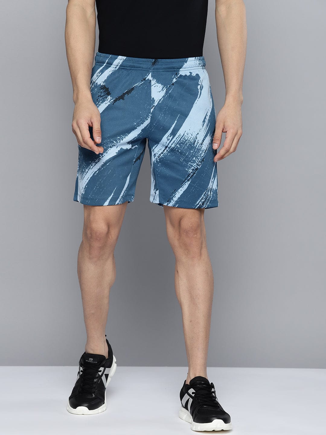 Alcis Men Tie Dye Printed Sports Shorts