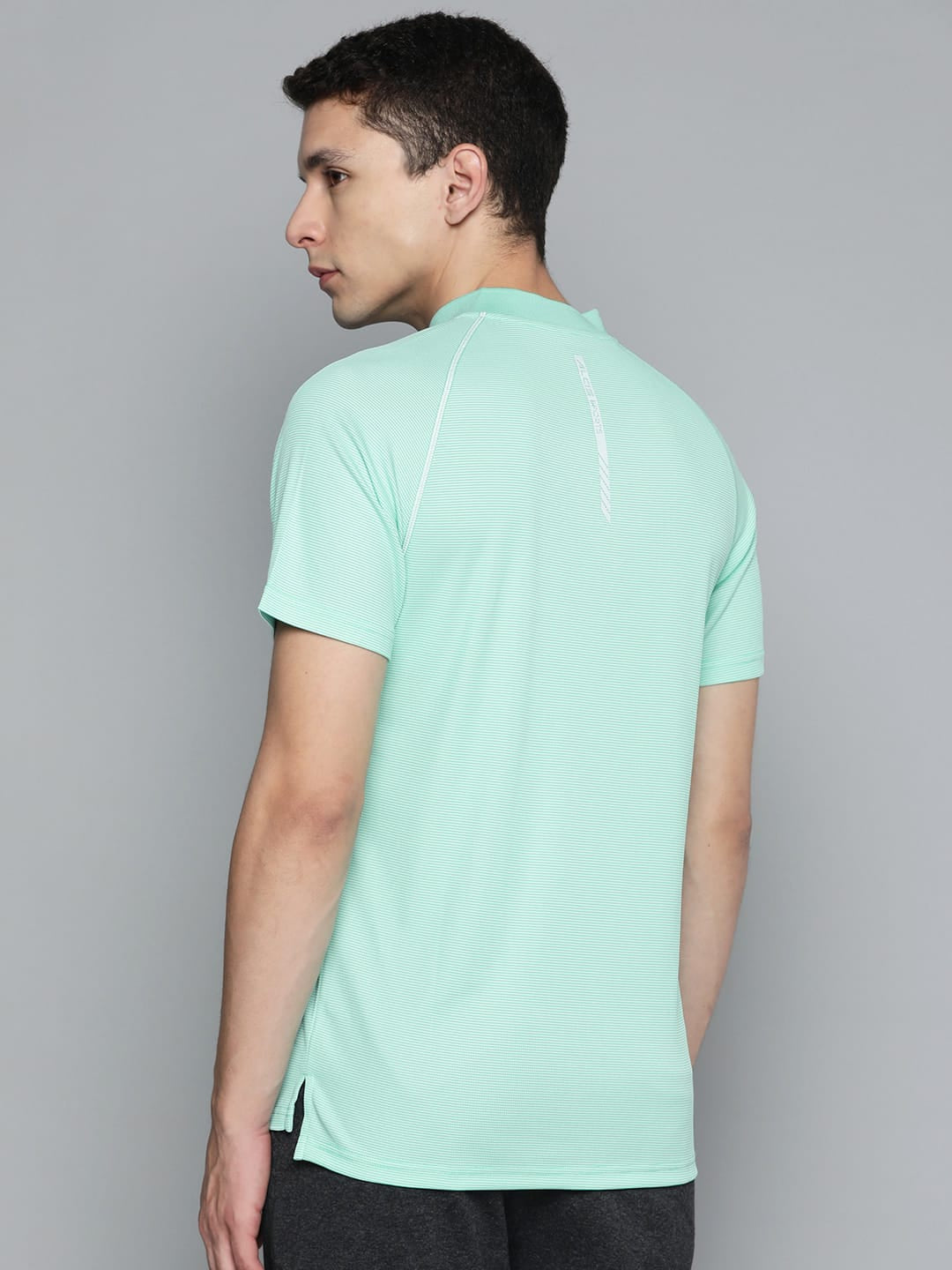 Sea Green Dry Tech Slim Fit T-shirt