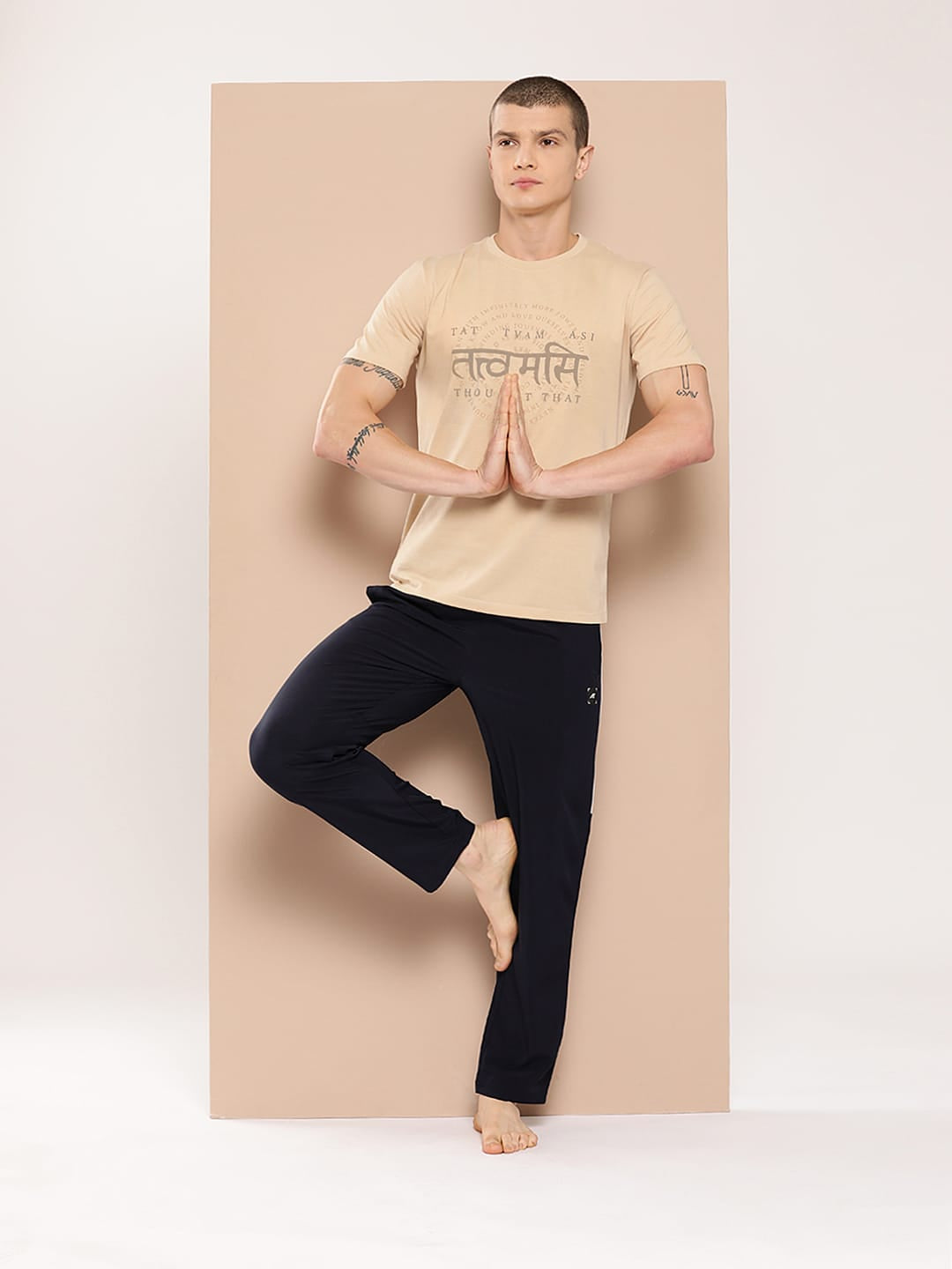 Alcis Men Printed Tat-Vam Tee