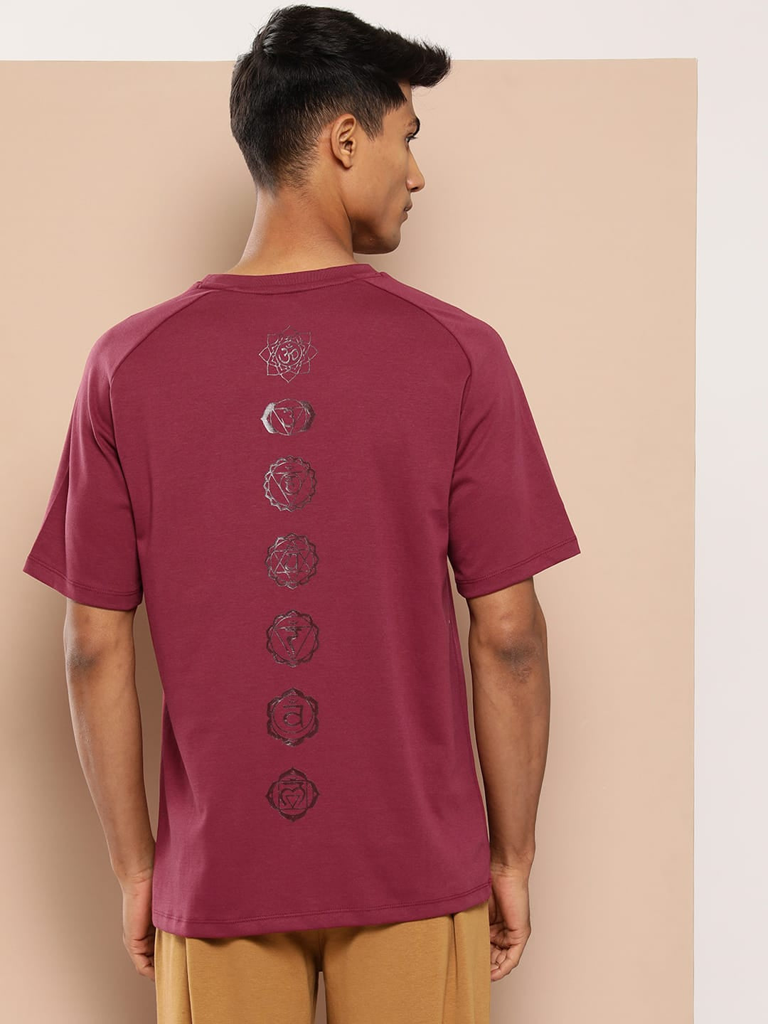 Alcis Men Chakra Balance Oversized Tee