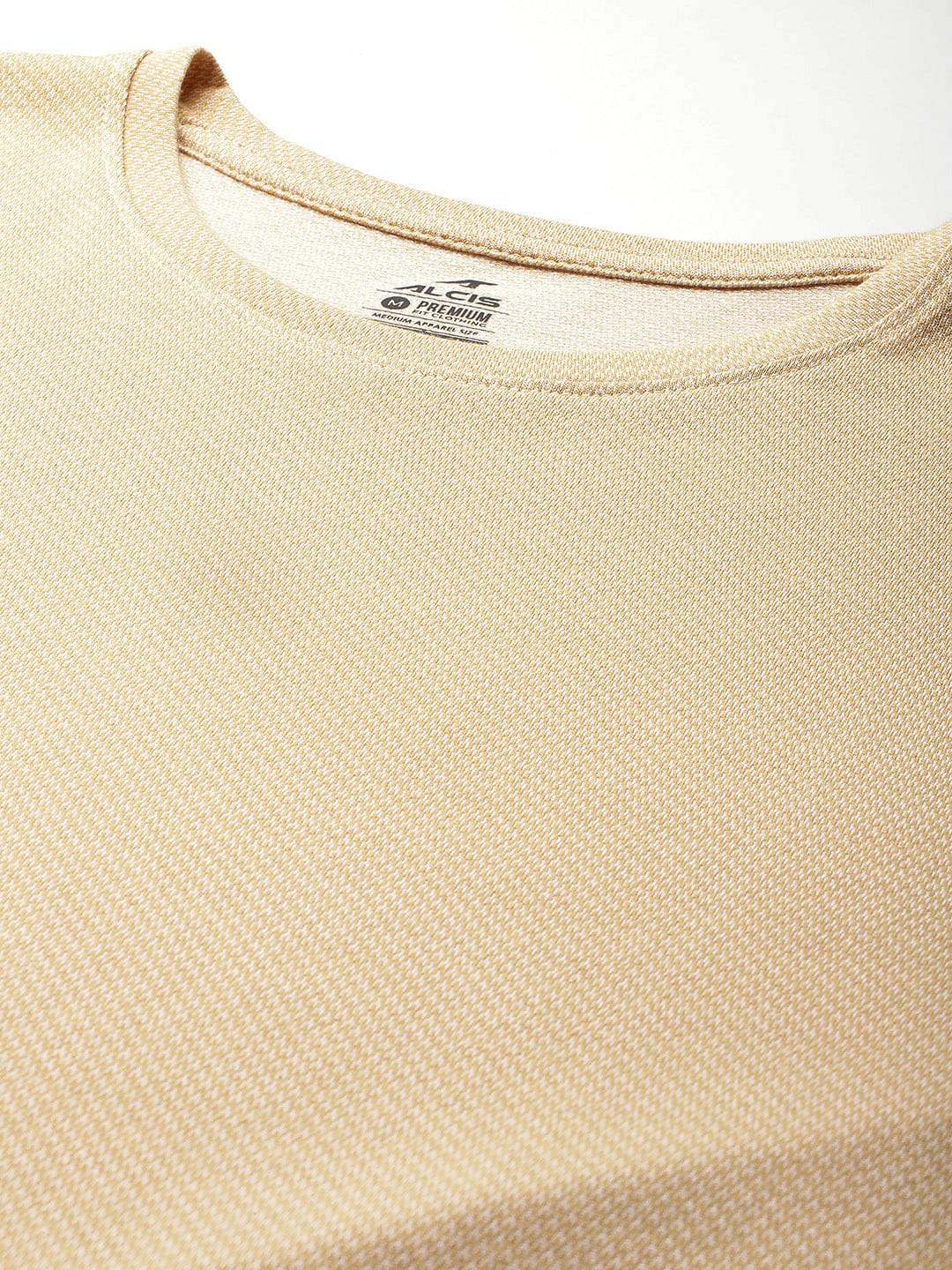 Alcis Men Beige Inner Peace Men Yoga Tee
