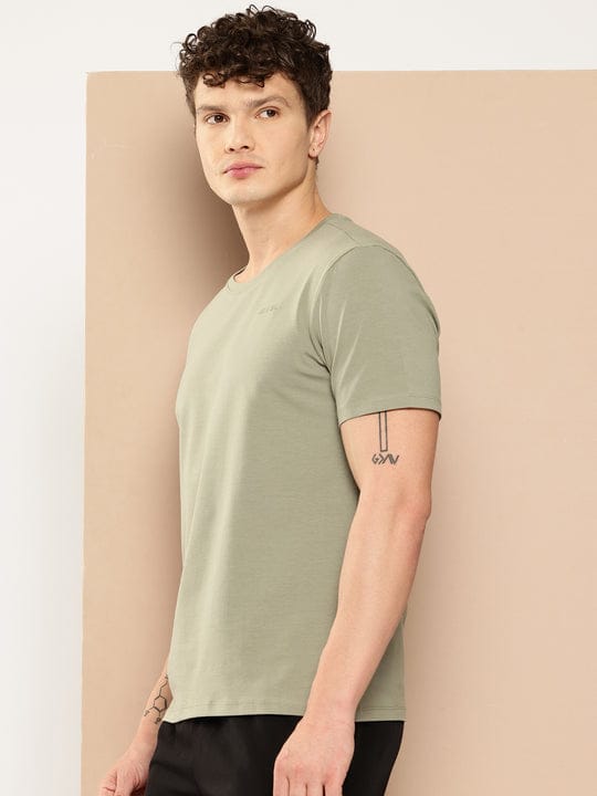 Cotton Flex Tee Olive Moss